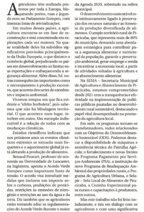 Visão global e ação local